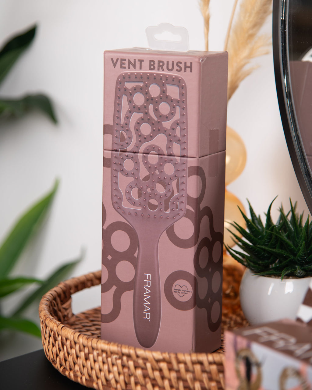 Vent Brush Chocolate