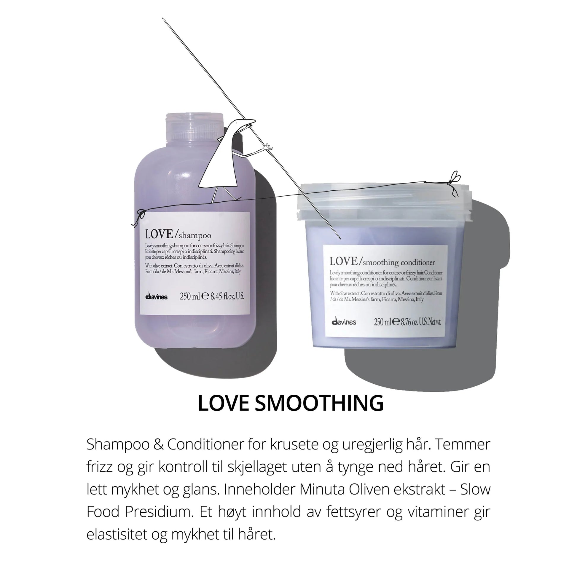 Gift Box Love Smoothing -For de som vil temme krusete & uregjerlig hår