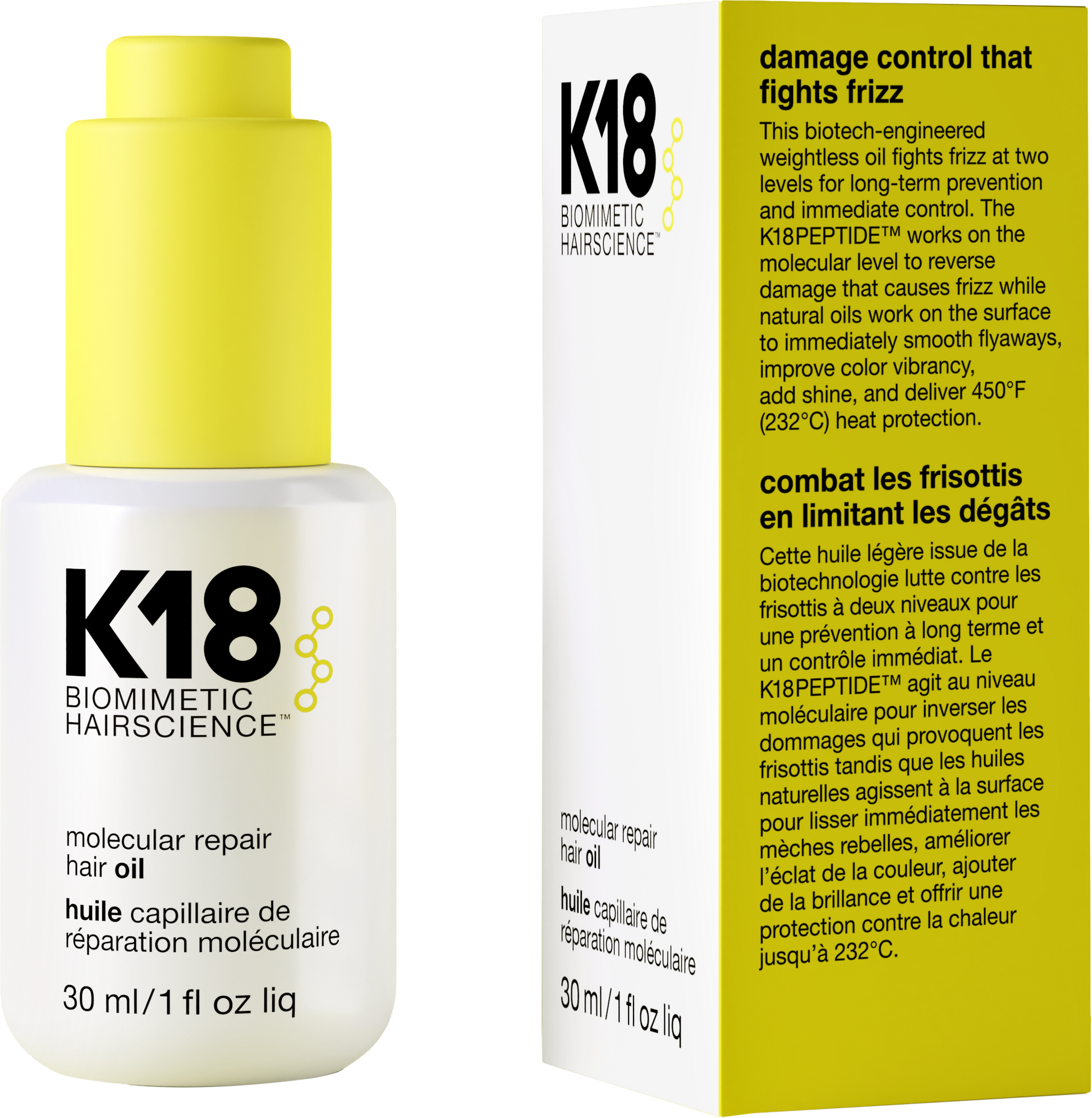 K18 Molecular Repair Hair Oil