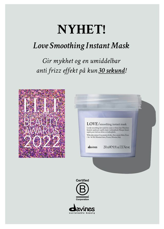 EH LOVE Smoothing Instant Mask Flokeløsende Glans 250ml